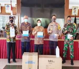 Forkpimda Wonogiri Terima Alat Kesehatan Dari Pemprov Jateng
