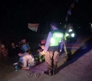 Patroli Gabungan Himbau Kerumunan Pemuda