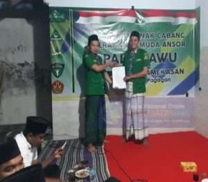 Pemilihan Ketua Ranting Ansor Desa Pagagan Pademawu