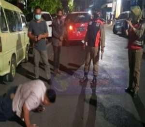 Polsek Pabean Cantikan Lakukan Penertiban Masker, Cegah Penyebaran Covid-19