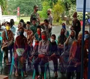 Koramil 04/Nguntoronadi Laksanakan Pengamanan Dan Monitoring Penyaluran BST