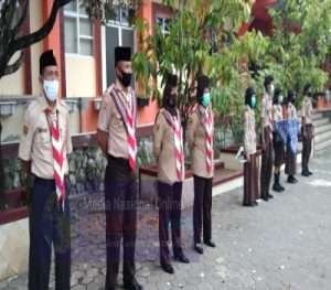 Pelantikan Penegak Laksana Gugus depan 01.003 – 01.004 SMA Negeri 2 Wonogiri