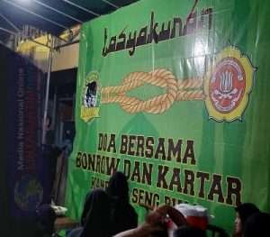 Bonrow/Bonek Rowo-rowo & Karang Taruna Kampung Seng Menyambut Pergantian Tahun Dengan Acara Doa Bersama