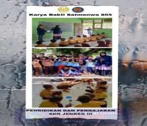 Karya Bhakti Resimen Mahasiswa 804 UNESA-Bentuk Kepedulian  Terhadap Masyarakat Lamongan di Era Pandemi Covid-19