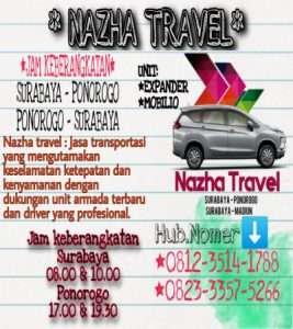 NAZHA TRAVEL : Armada baru dan Professional dalam Pelayanan