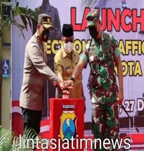 Resmi Diberlakukan Hari Ini, Forkopimda Kota Blitar Launching ETLE