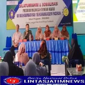 MIM 16 Karangasem Paciran Gelar Silaturrahim dengan IKWAM Baru Tapel 2022/2023