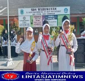 SD Negeri Waruwetan Sabet 3 juara