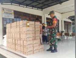 Babinsa Pendoworejo Monitoring Giat Operasi Pasar
