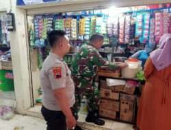 Ada Apa Bati Bakti TNI Koramil 04/Jebres Sambangi Pasar Tradisional, Ini Jawabannya