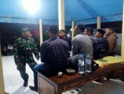 Koramil Tegalsiwalan Jaga Kamtibmas Dengan Komsos