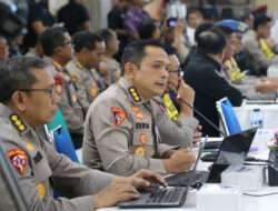 Kakorlantas Polri Bersama Kapolda Bali Laksanakan Tactical Floor Game (TFG) dalam KTT Archipelagic and Island State Forum