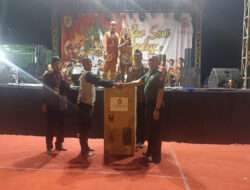 Danramil Hadiri Gelar Seni Budaya Peringatan Hari Sumpah Pemuda Ke-95 Kecamatan Giriwoyo