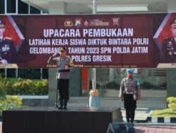Polres Gresik Buka Diktuba Polri Gelombang II Tahun 2023