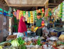 Hasil Sidak Babinsa Karangjati Beras, Telur, Minyak Goreng dan Gula Pasir Naik Lagi