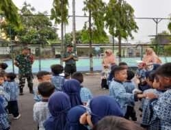 Kunjungi Makodim 0726/Sukoharjo, Anak-anak Paud Al Islah laksanakan Outing Class