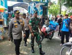 Pastikan Aman dan Tertib, Dandim Ngawi Bersama Kapolres Ngawi Tinjau Tempat Wisata Tawun