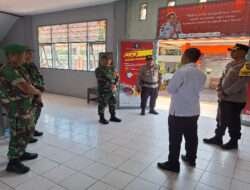 Dandim 1307/Poso, Letkol Inf Hasroel Tamin, Bersama Kapolres Poso Pantau Pelaksanaan Pemilu di Lapas Kelas IIB Poso