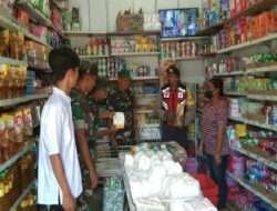 Memasuki Awal Puasa, Koramil 0801/10 Punung Cek Ketersediaan Kebutuhan Bahan Pokok Di Pasaran