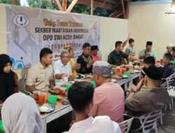 Berbagi Kebahagiaan Di Bulan Suci Ramadhan, DPD SWI Aceh Barat Santuni Anak Yatim