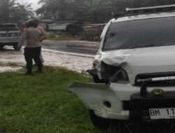 Terios Seruduk Pengendara Motor, Lepas Tanggungjawab