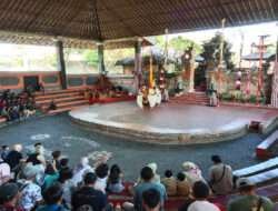 Salah Satu Tempat yang Dikunjungi SMK Muhlibat Tari Barong dan Keris Dance