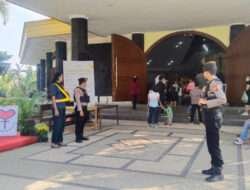 Polres Gresik Jaga Kondusivitas, Amankan Ibadah Minggu di Gereja