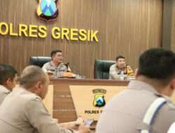 Kapolres Gresik AKBP Arief Kurniawan Tekankan Disiplin dan Pengawasan Kamtibmas
