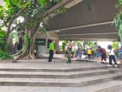 Antisipasi Pergantian Tahun, Babinsa Mojosongo Patroli dan Pantau Tempat Wisata Religi Bagi Umat Kristiani di Gua Maria