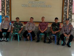 Polsek Driyorejo Pastikan Pengamanan Malam Tahun Baru 2025 Berjalan Aman dan Kondusif