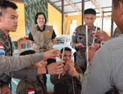 Satgas Bantuan Ops Damai Cartenz-2025 Berikan Dukungan Psikologis bagi Personel di Timika