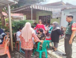 Dampingi Posyandu Lansia, Bukti Nyata Babinsa Sriwedari Peduli Kesehatan Warganya