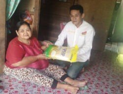 Himpunan Melayu Raya kabupaten lingga, zuhardi: Membenarkan adanya Giat berbagi Sembako kepada Warga