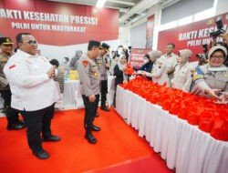 Kapolri Tinjau Bakti Kesehatan “Polri Untuk Masyarakat” di PT Tah Sung Hung, Brebes