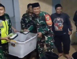 Serbuan Sahur Babinsa di Masjid Besar Tanjungsari