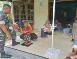Babinsa Simo Aktif Turut Tingkatkan Kesehatan Ibu dan Anak