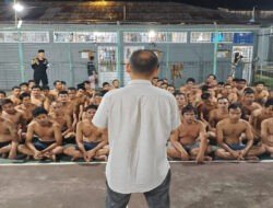 Sambut Indul Fitri 1446 H, Rutan Rengat Gelar Razia Bersama APH