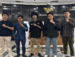 Amicus Curiae Uji Formil UU TNI Diserahkan DPP GJPI dan GMNI Jayabaya ke MK