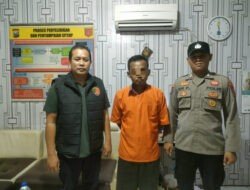 Polsek Duduksampeyan Ringkus Maling Kotak Amal Saat Sembunyi di dekat perlintasan Kereta Api