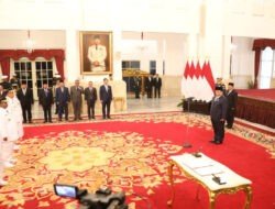 Mendagri Tito Dampingi Presiden Lantik Gubernur Kepulauan Bangka Belitung dan Papua Pegunungan