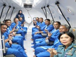 Danlantamal V Ajak PJU dan Kasatker Terapi Oksigen Hiperbarik Chamber