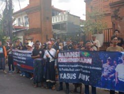 Dukung Bareskrim Mabes Polri dan Polda Bali, Aksi Damai Aliansi Kebhinekaan Kembali Tuntut Polda Bali