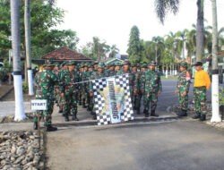 Hanmars di Trenggalek: Saat Langkah Prajurit TNI Jadi Simbol Kesiapan dan Jiwa Korsa
