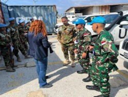 Satgas FHQSU XXVI-Q Laksanakan Meeting SSAFE Training Bersama Security Section