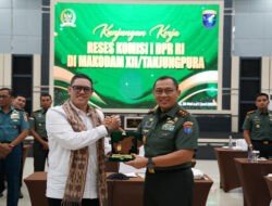 Pangdam XII/Tpr Terima Kunjungan Reses Komisi I DPR RI