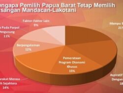 Survey Etos : Kepuasan Publik 100 Hari Kerja Gubernur Dominggus Mandacan 92%
