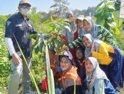 IPNU Panceng Gandeng 3 Pilar dan Pemdes Prupuh Peduli Bumi Tanam Pohon Sepanjang Jalan Deandels Panceng