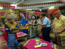 Ketua Dewan Pembina PWDPI, Ike Edwin Sambut Kunjungan Danlanud M.Bun Yamin, Letkol Pnb, Oktav
