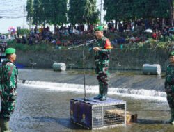 Dandim 0735/Surakarta Pimpin Upacara HUT ke-80 Kemerdekaan RI di Sungai Kleco