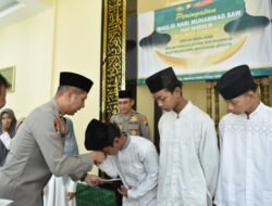 Teladani Akhlak Rasulullah, Polres Gresik Wujudkan Polri Presisi dalam Peringatan Maulid Nabi